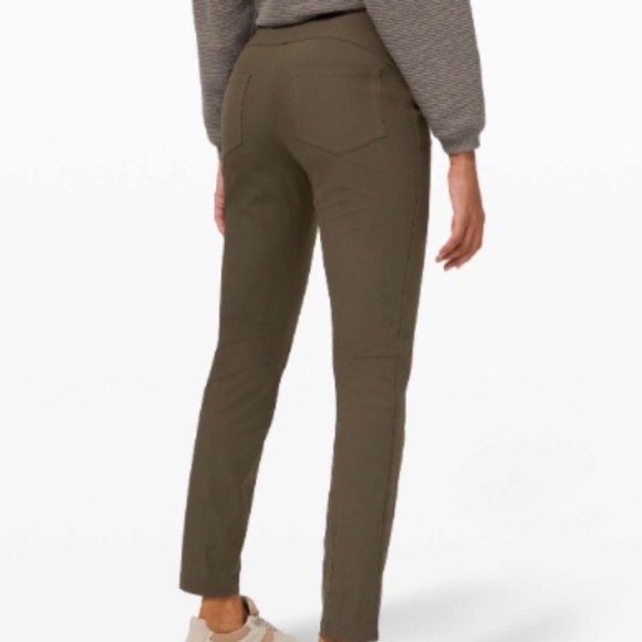 Lululemon City Sleek Grey Straight Leg Pants - Picture 2 of 8